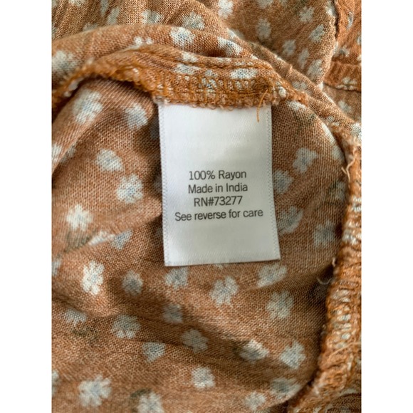 So Good For Life Prairie Floral, Cut Out Maxi Dress Adjustable Straps Size Large - Picture 9 of 9